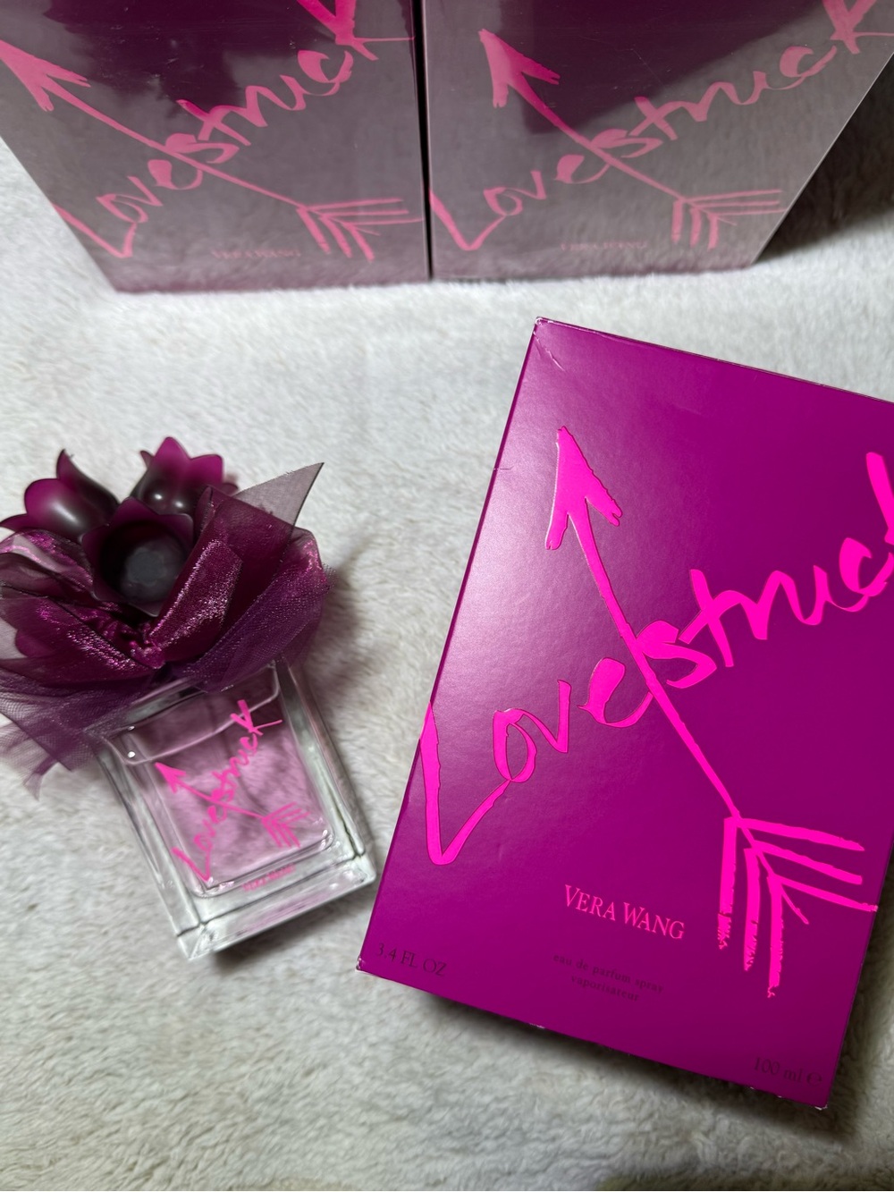 Perfume bottle and packaging